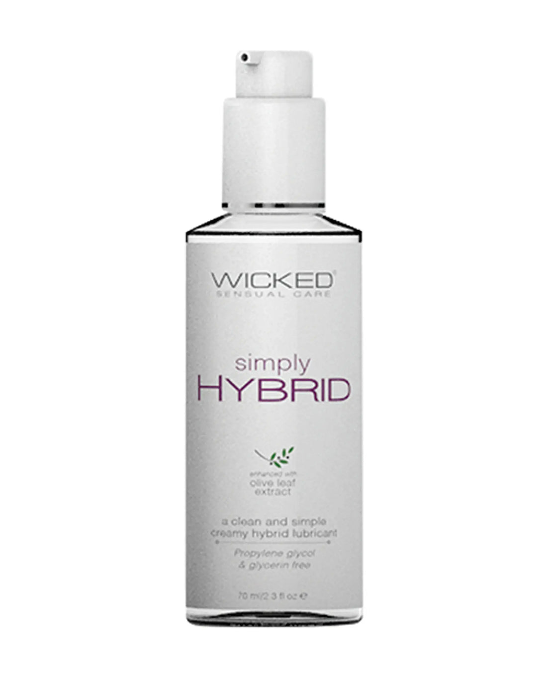 Wicked Simply Hybrid Lube 2.3 Oz Wicked Lubes