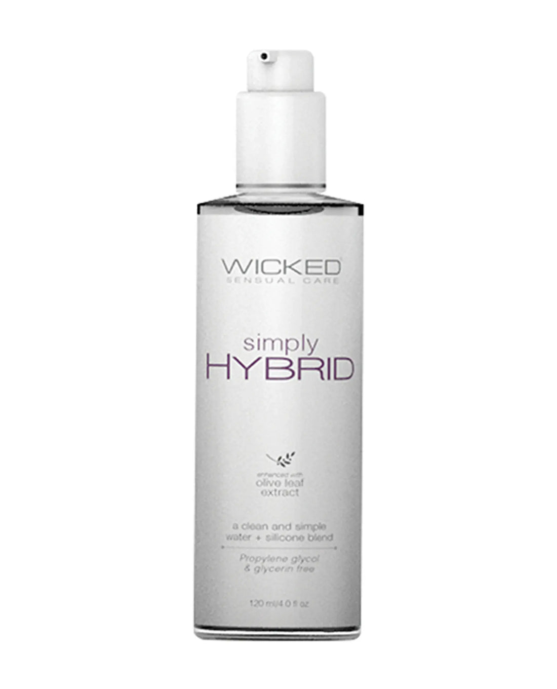 Wicked Simply Hybrid Lube 4 Oz Wicked Lubes