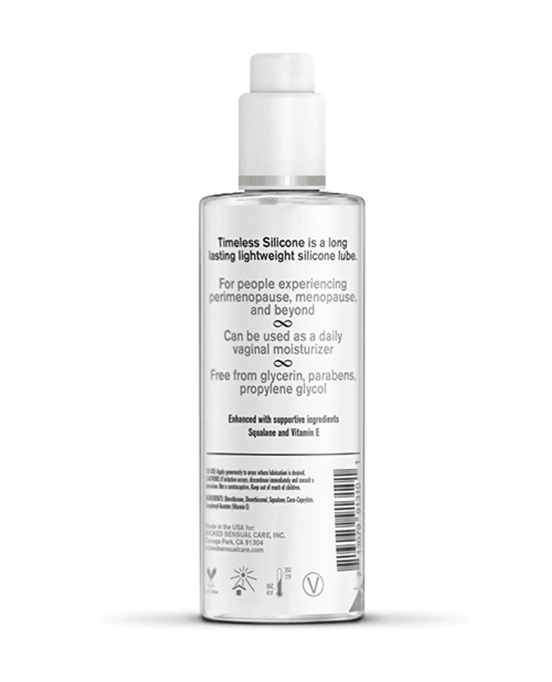 Wicked Timeless Silicone Lubricant 4 oz Wicked Lubes