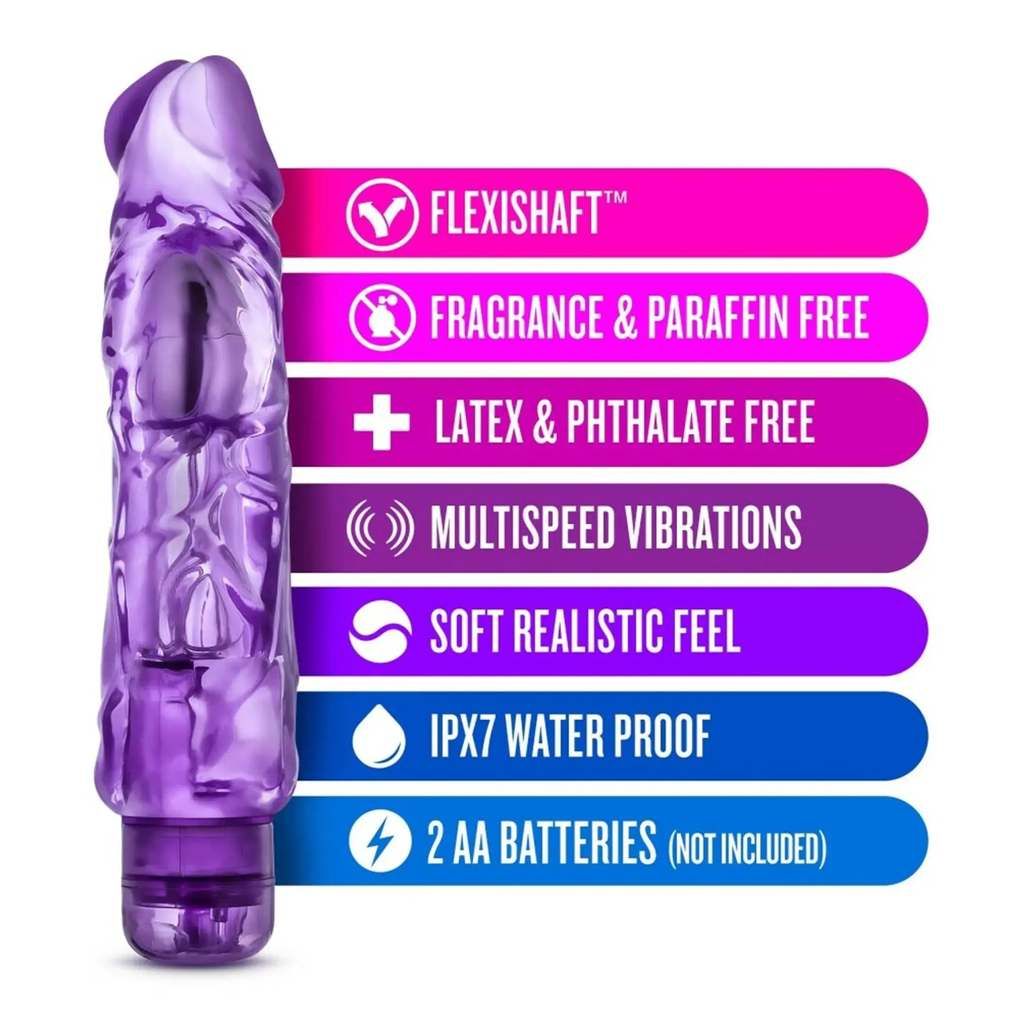 Wild Ride Purple Vibrator Blush Novelties