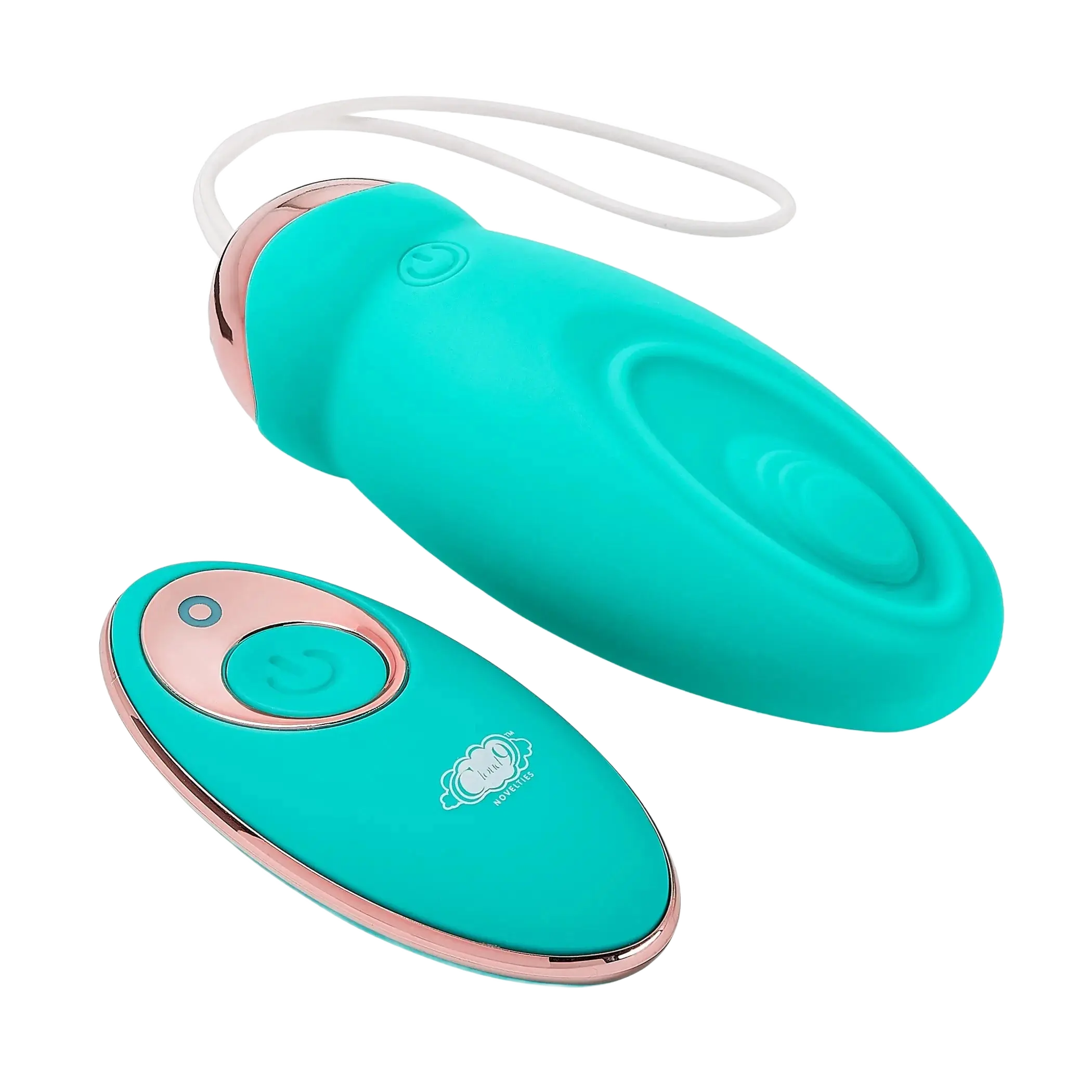 CLOUD 9 HEALTH & WELLNESS WIRELESS REMOTE CONTROL EGG W/ PULSATING MOTION TEAL Cloud 9 Novelties