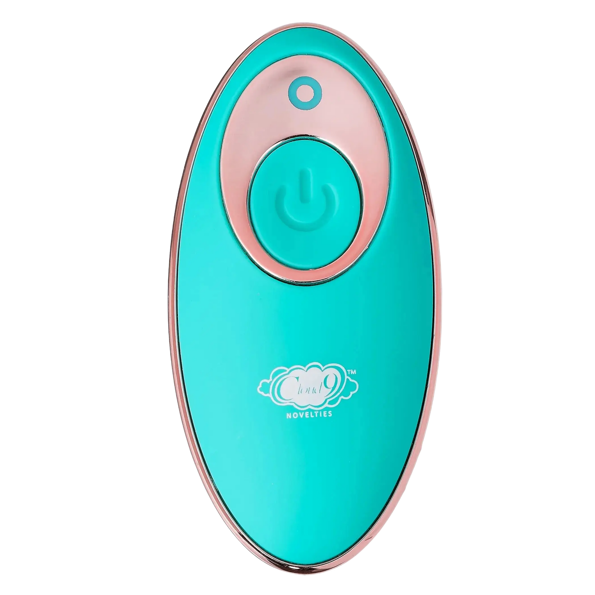 CLOUD 9 HEALTH & WELLNESS WIRELESS REMOTE CONTROL EGG W/ STROKING MOTION TEAL Cloud 9 Novelties