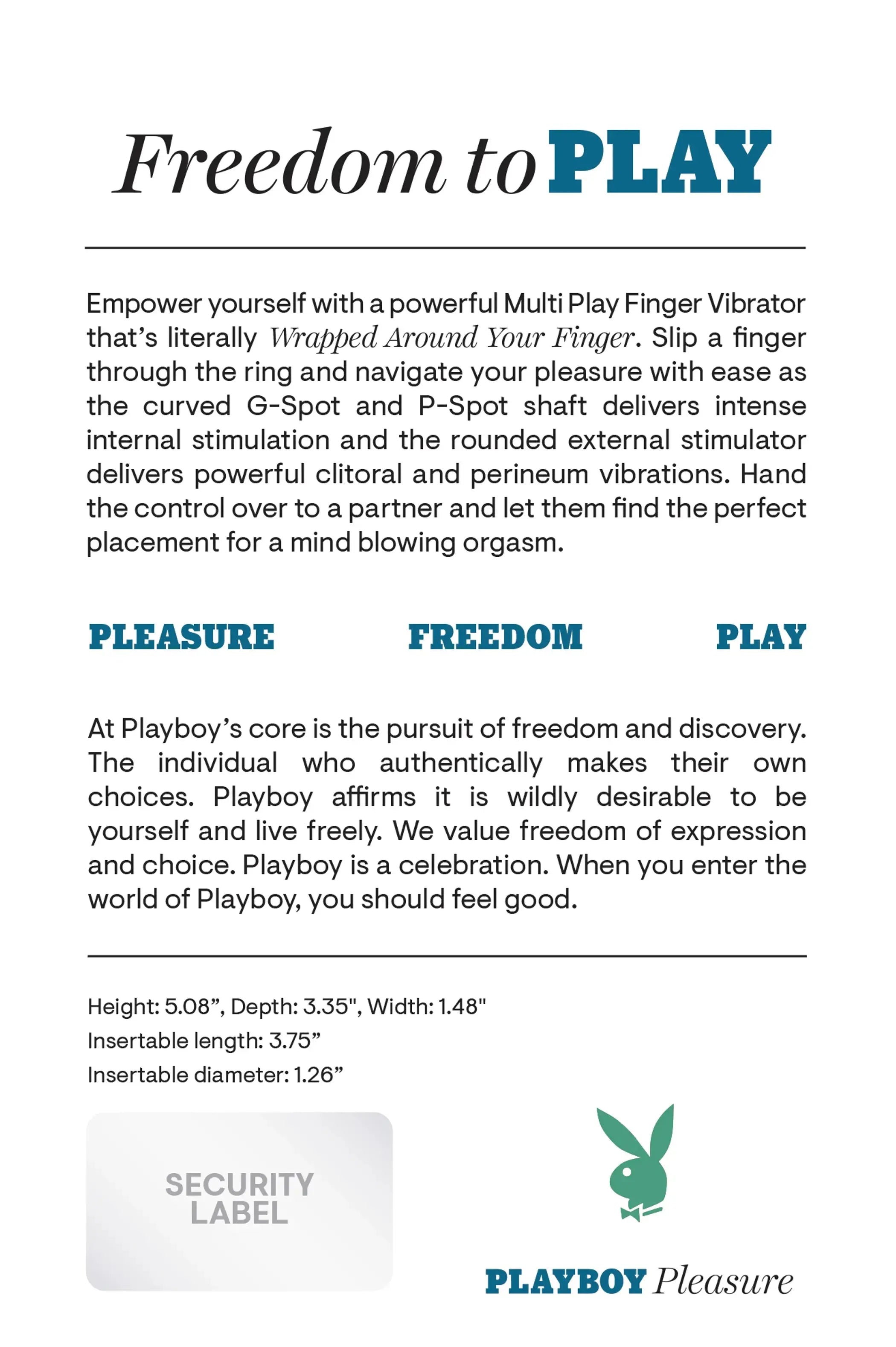 Wrapped Around Your Finger Evolved Novelties