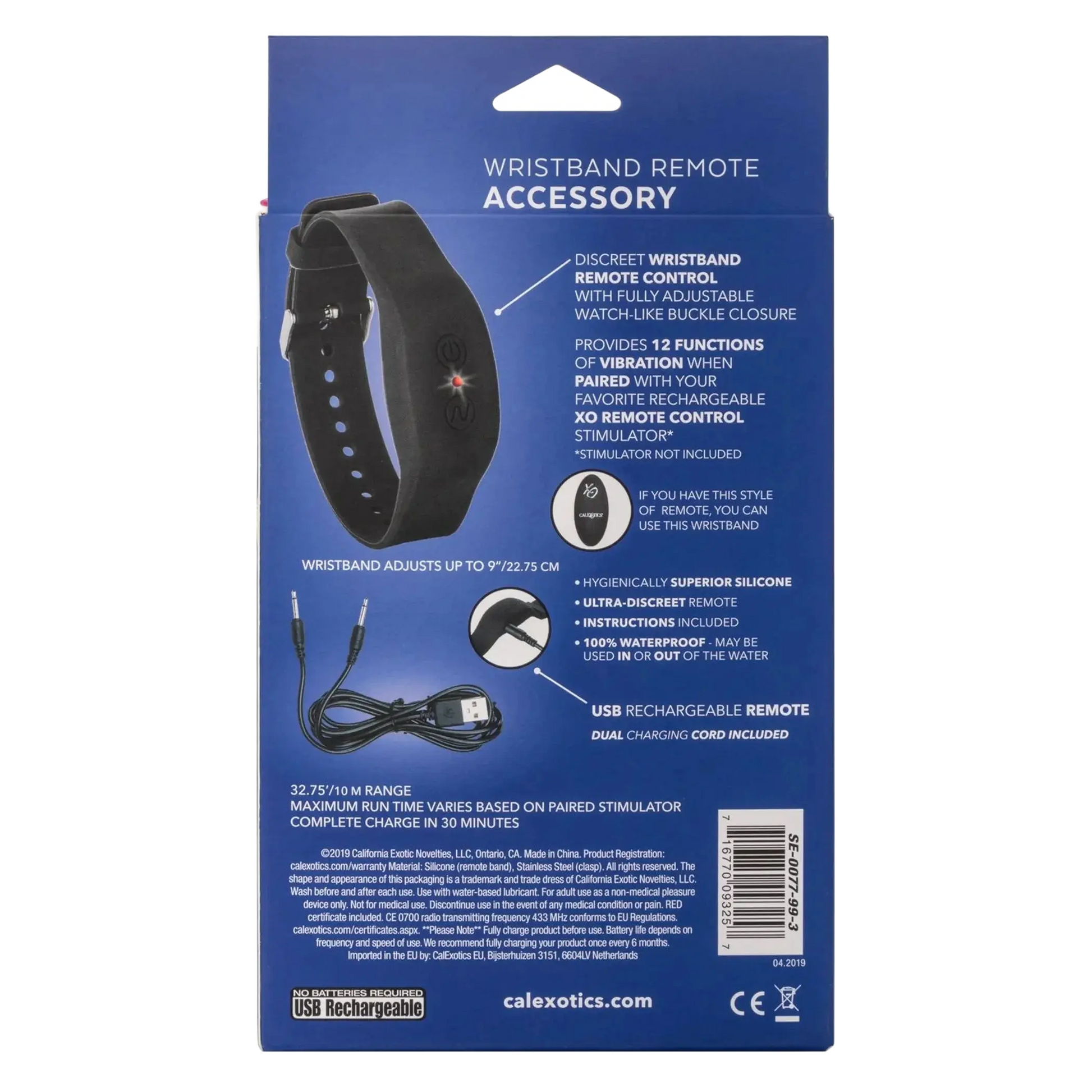 (WD) WRISTBAND REMOTE ACCESSO California Exotic Novelties