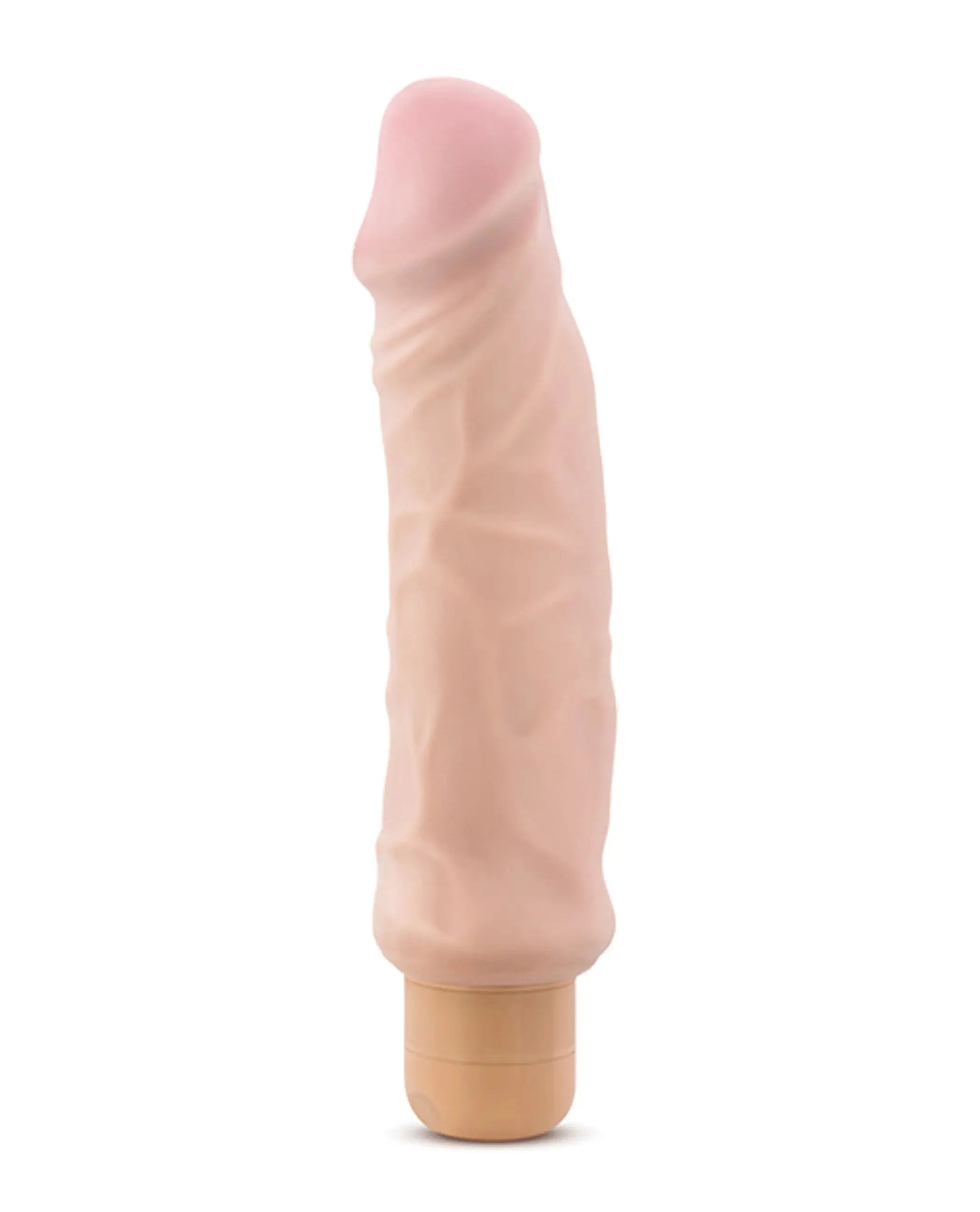 X5 9-Inch Vibrating Dildo Natural Blush Novelties