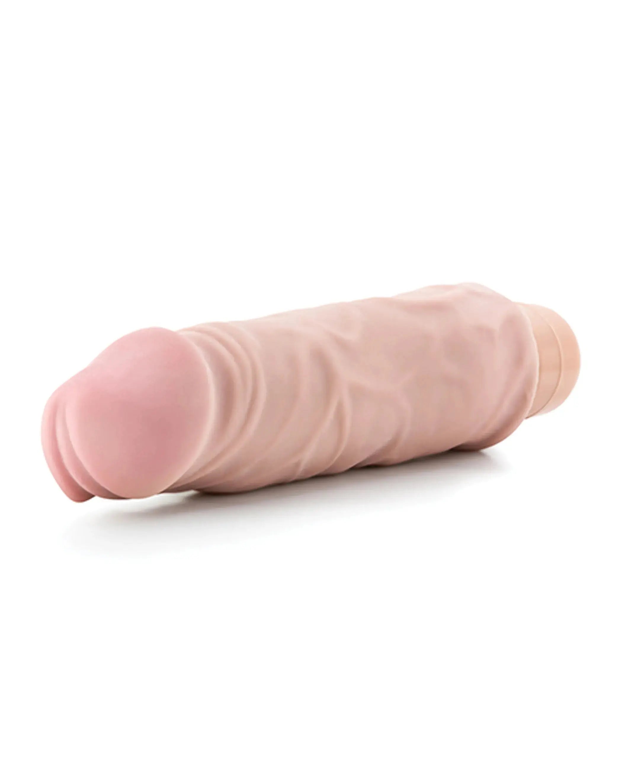 X5 9-Inch Vibrating Dildo Natural Blush Novelties
