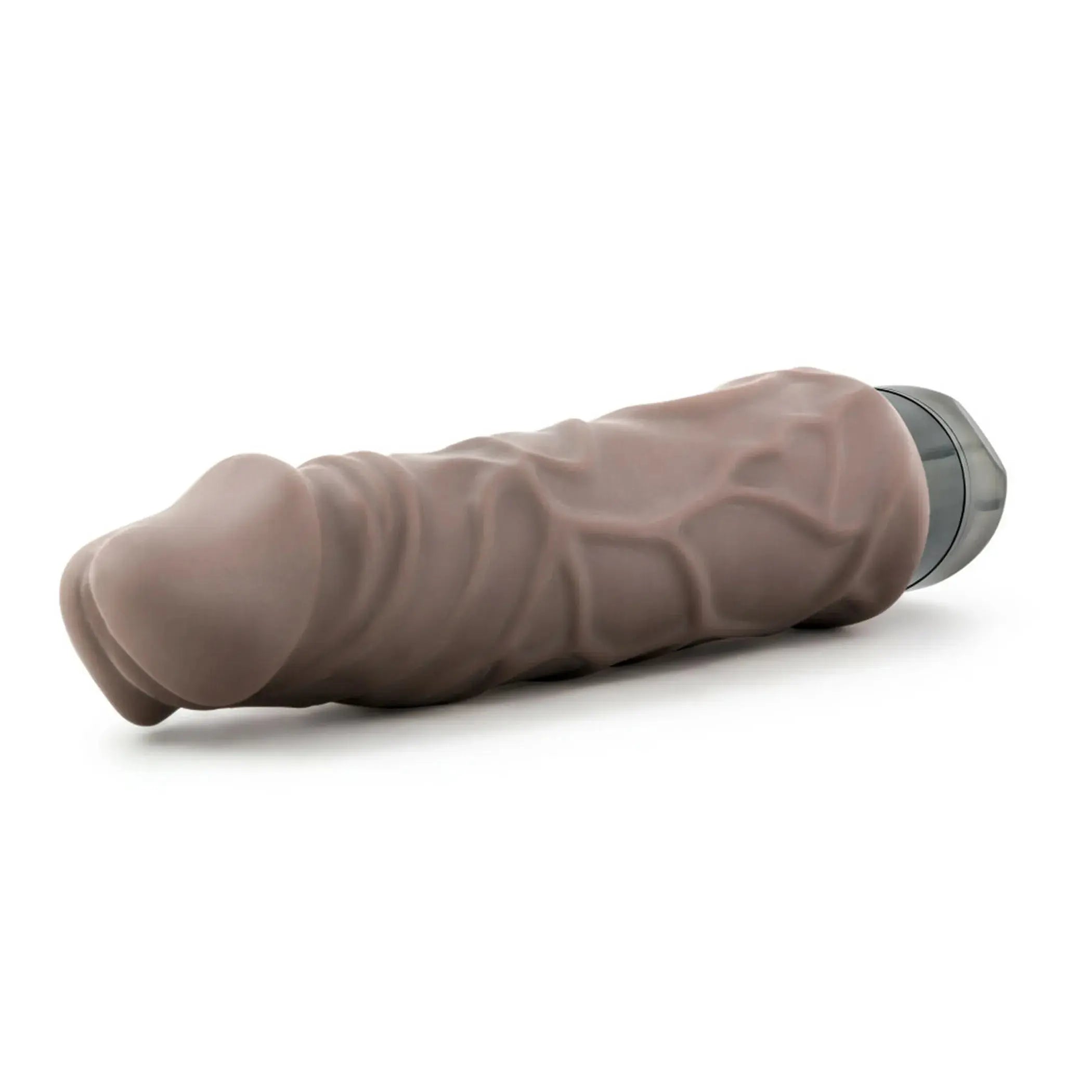 X5 Hard On Vibrating Dildo Brown Blush Novelties