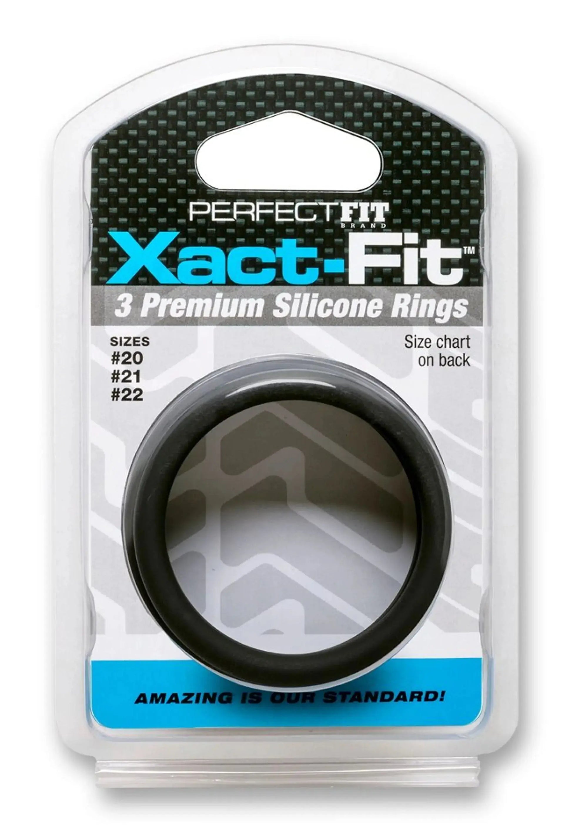 Xact Fit Silicone Rings #20 #21 #22 Perfect Fit