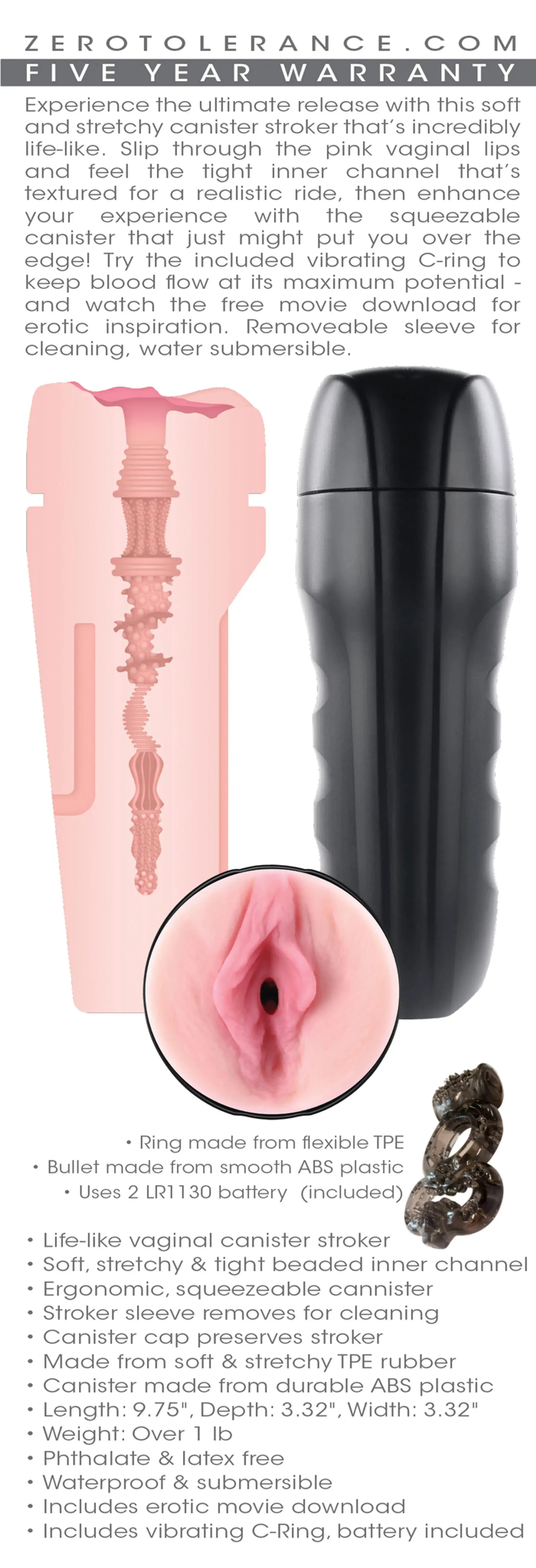 ZERO TOLERANCE GRIP IT LIGHT Evolved Novelties
