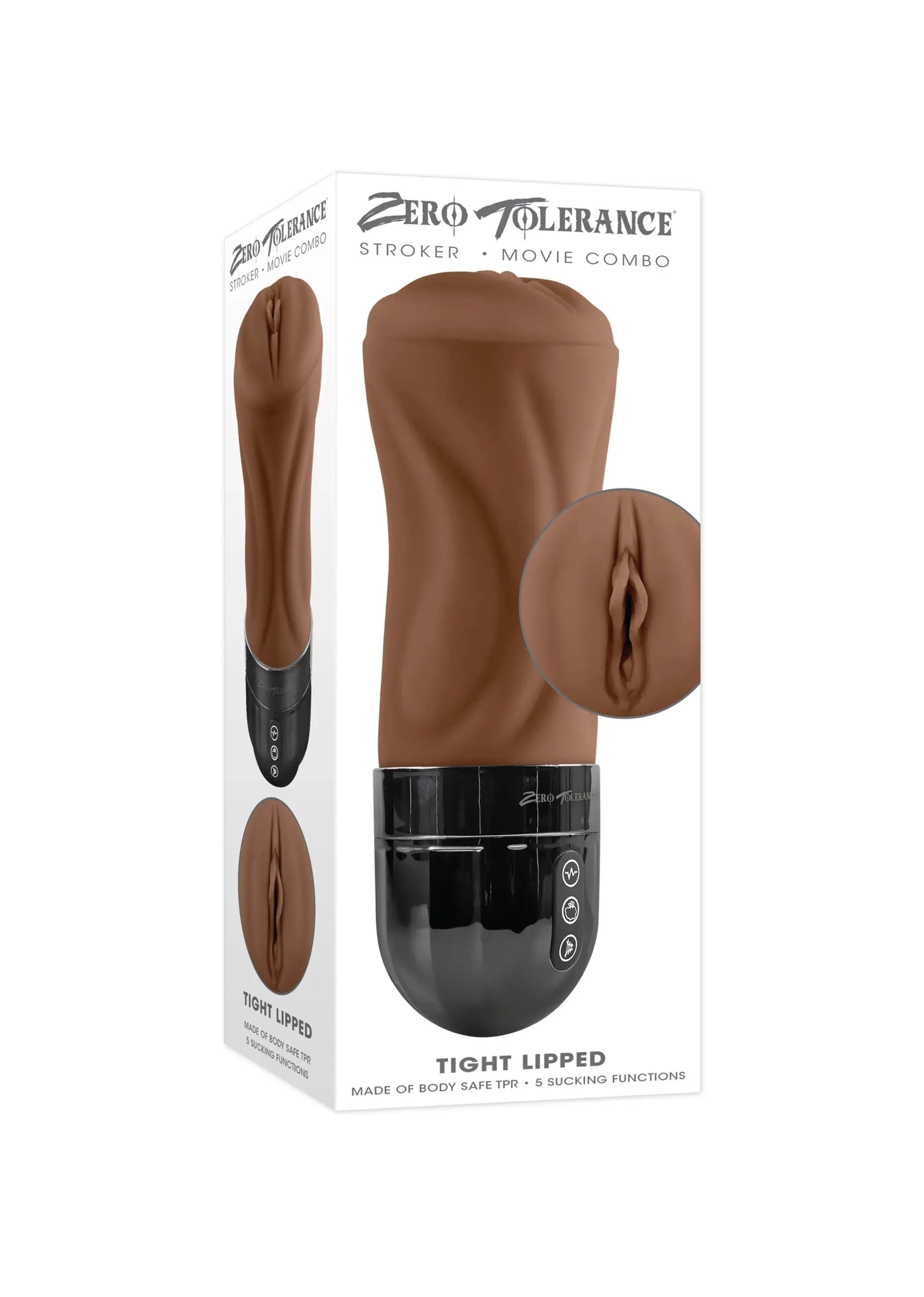 ZERO TOLERANCE TIGHT LIPPED DARK Evolved Novelties