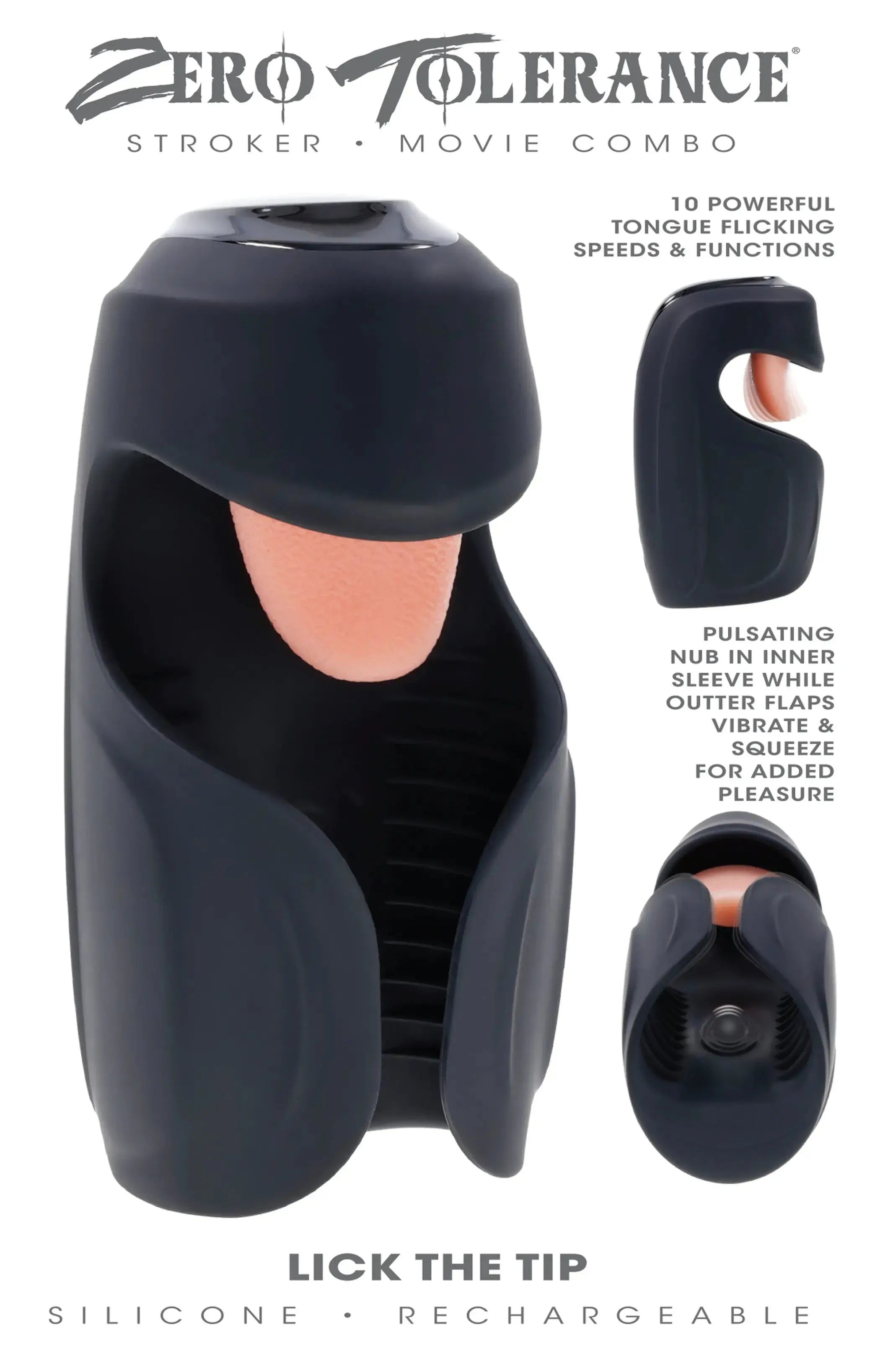 Zero Tolerance Lick The Tip Stroker Evolved Novelties