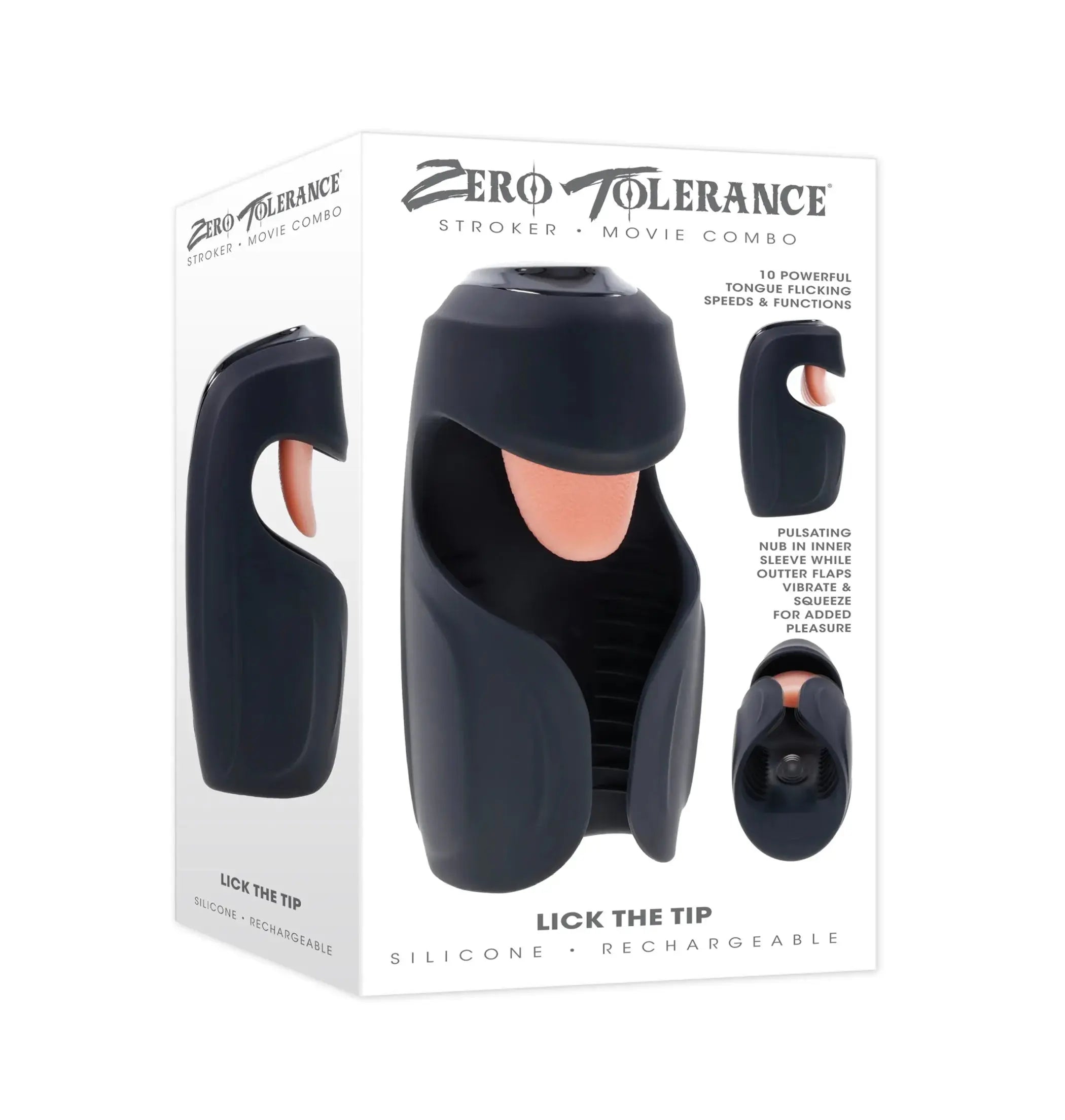 Zero Tolerance Lick The Tip Stroker Evolved Novelties