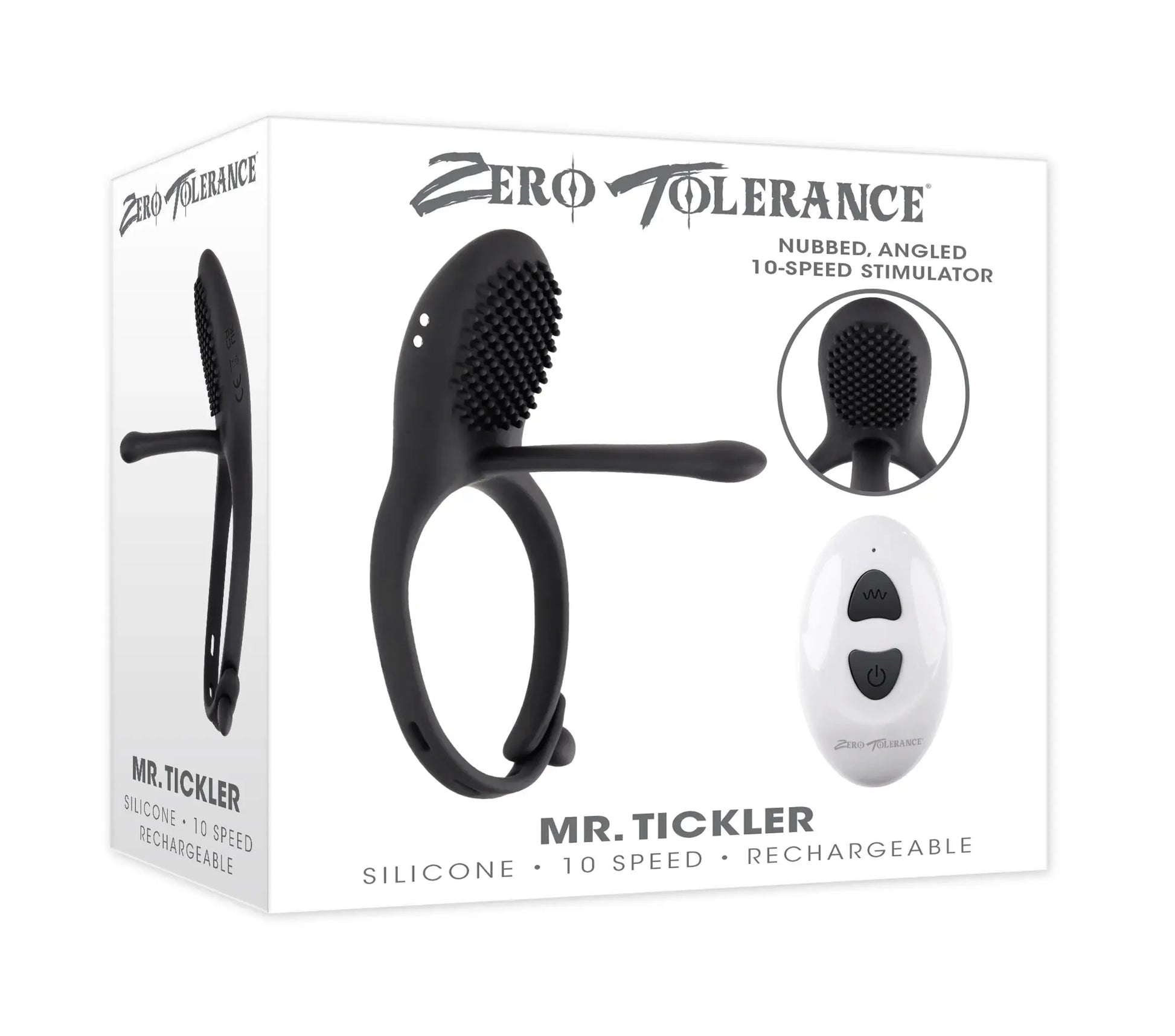 Zero Tolerance Mr. Tickler Vibrating Cock Ring Evolved Novelties