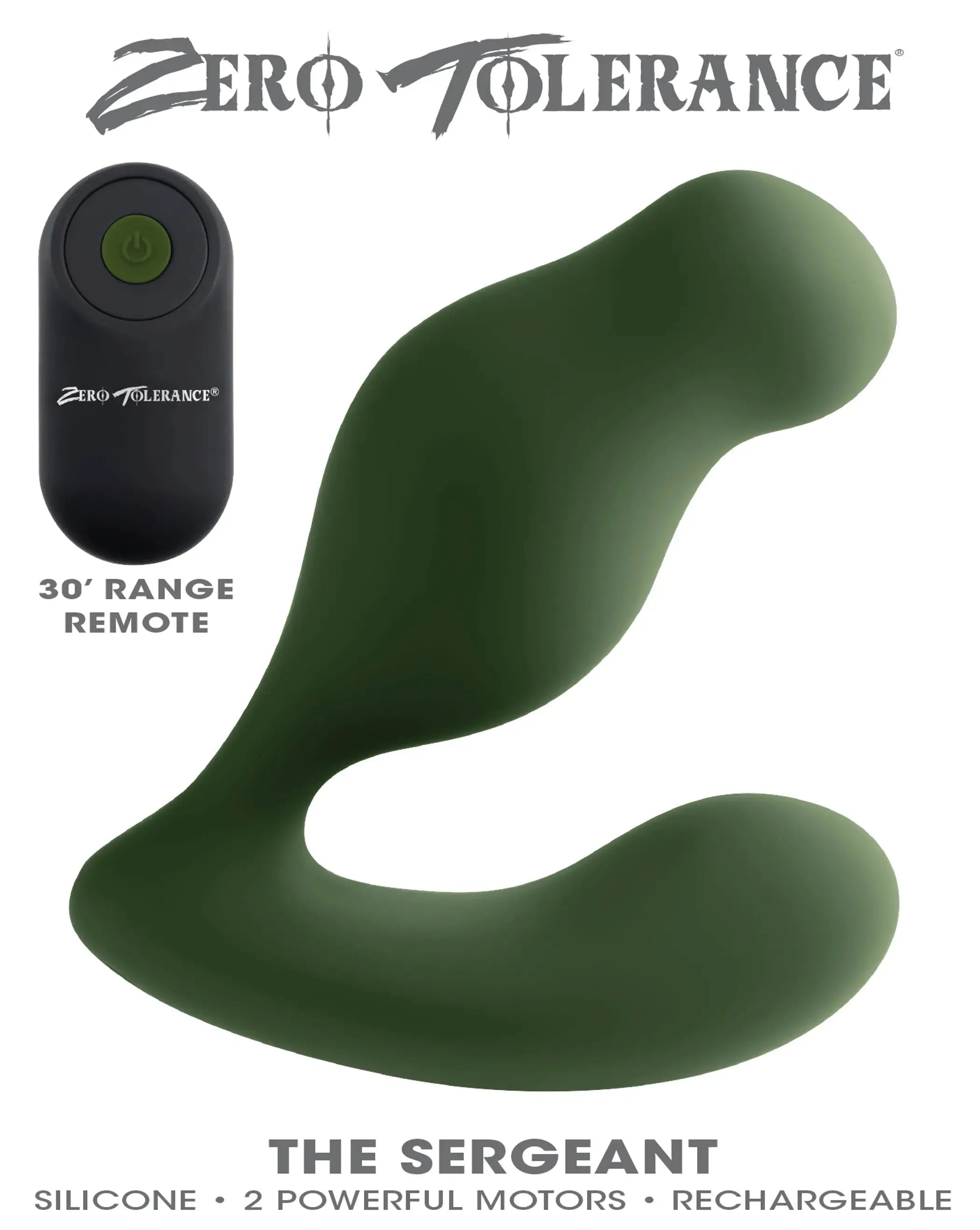 Zero Tolerance The Sergeant Prostate Vibrator Evolved Novelties