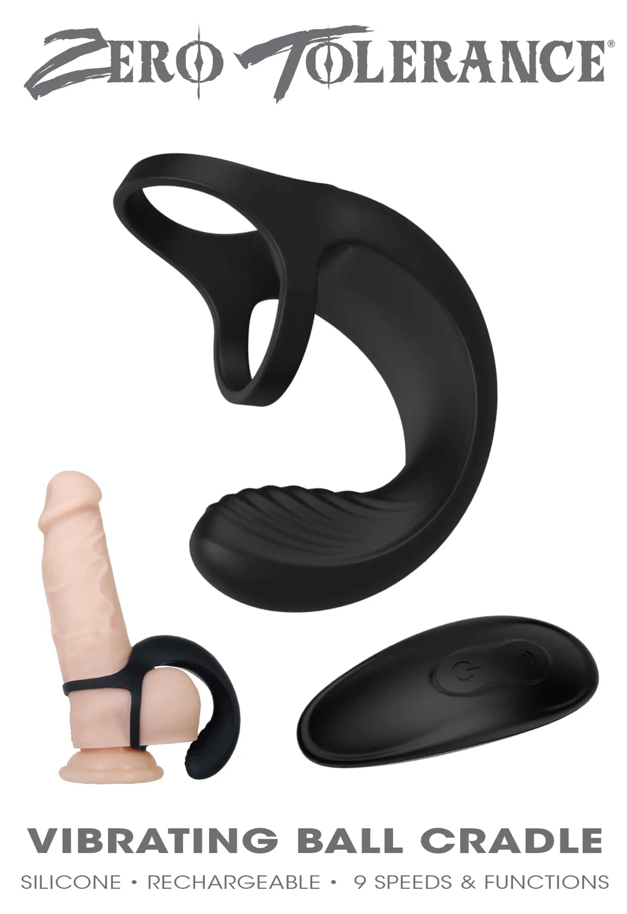 Zero Tolerance Vibrating Ball Cradle Evolved Novelties