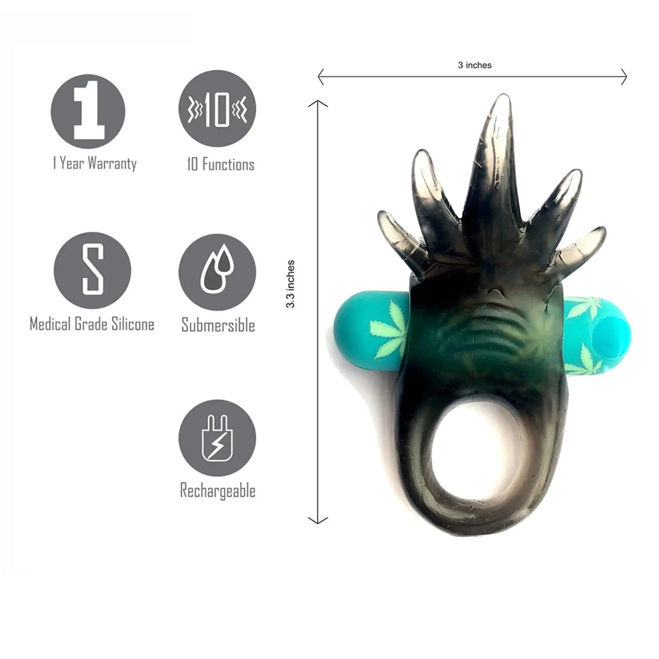Ziggy Rechargeable Vibrating Erection Enhancer Maia Toys