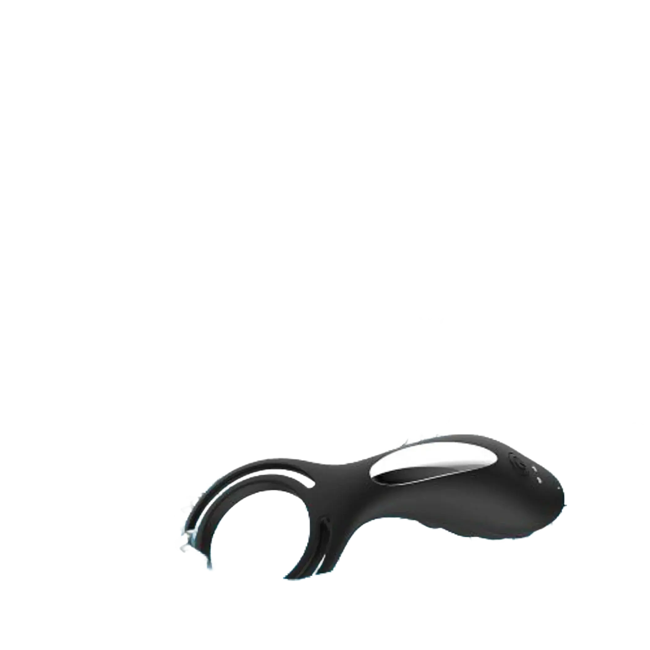 DOCTOR LOVE ZINGER+ VIBRATING RECHARGEABLE COCK RING BLACK Doctor Love