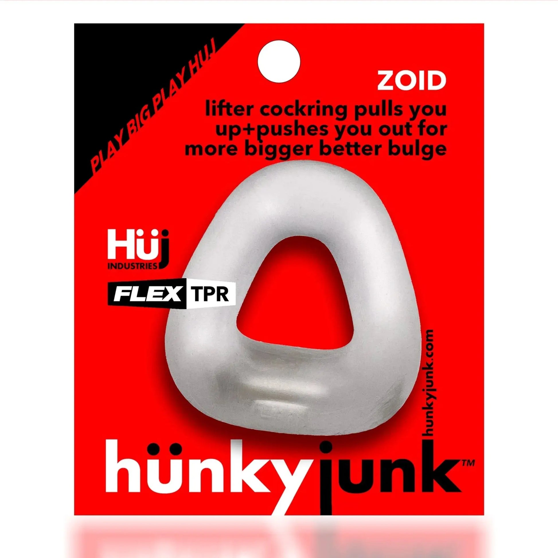 Zoid Lifter Cock Ring White Ice OXBALLS