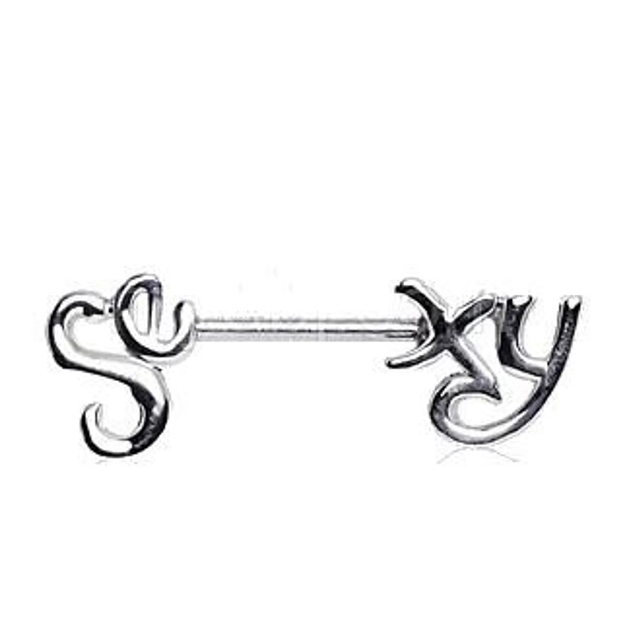Sexy Surgical Steel Nipple Bar Fashion Hut Jewelry